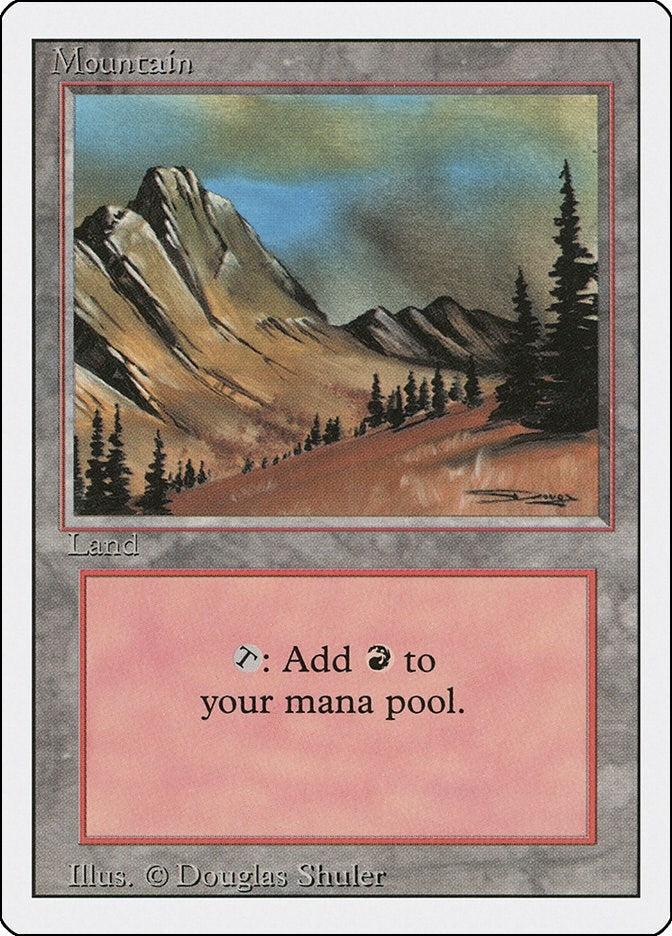 Image for Mountain (C) (292) [Revised Edition] - Magic: The Gathering
