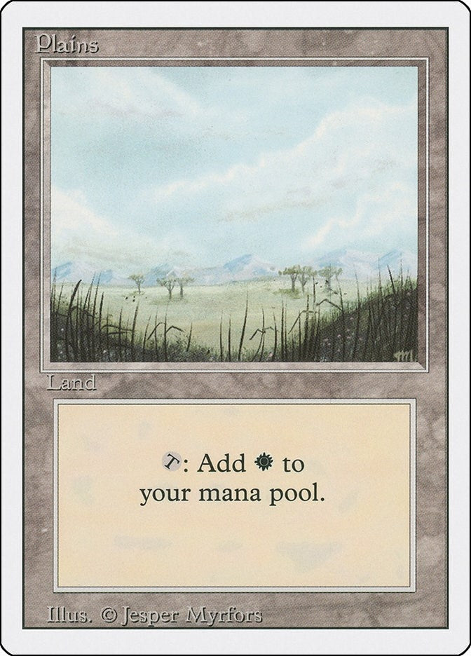 Image for Plains (B) (294) [Revised Edition] - Magic: The Gathering