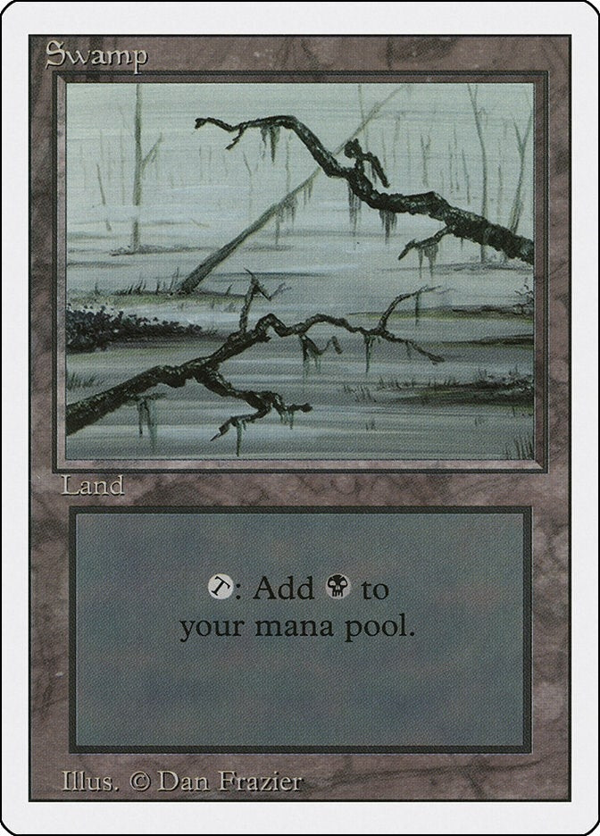 Image for Swamp (C) (300) [Revised Edition] - Magic: The Gathering