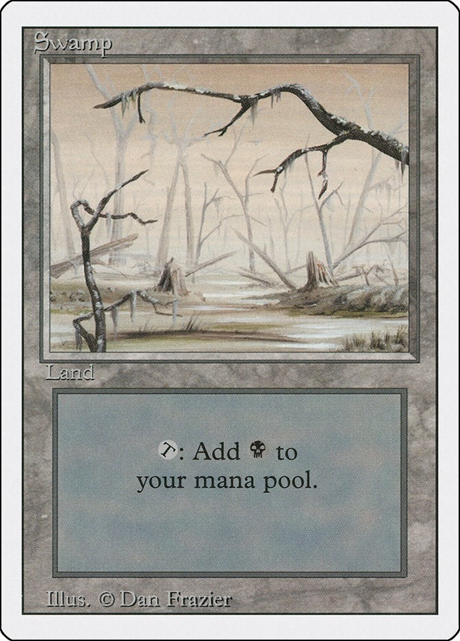 Image for Swamp (B) (301) [Revised Edition] - Magic: The Gathering