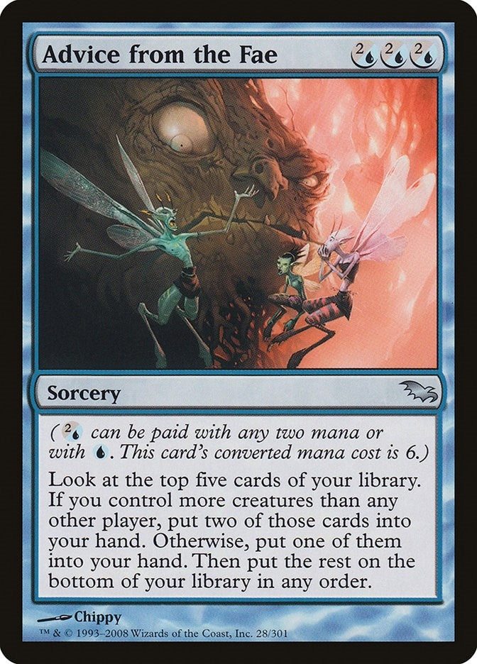 Image for Advice from the Fae (28) [Shadowmoor] - Magic: The Gathering