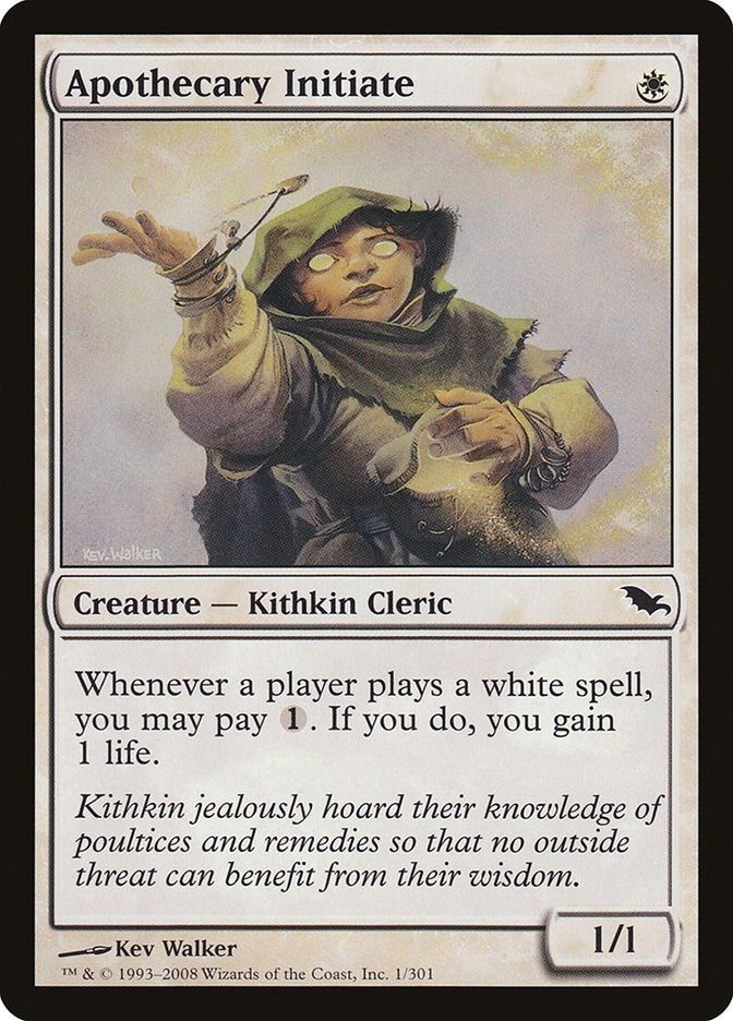 Image for Apothecary Initiate (1) [Shadowmoor] - Magic: The Gathering