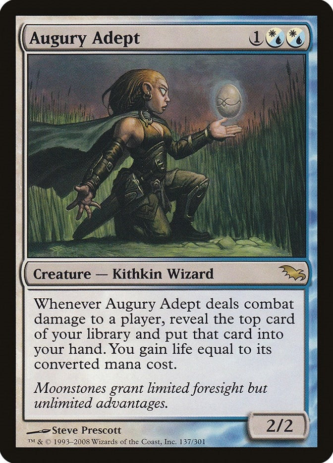 Image for Augury Adept (137) [Shadowmoor] - Magic: The Gathering