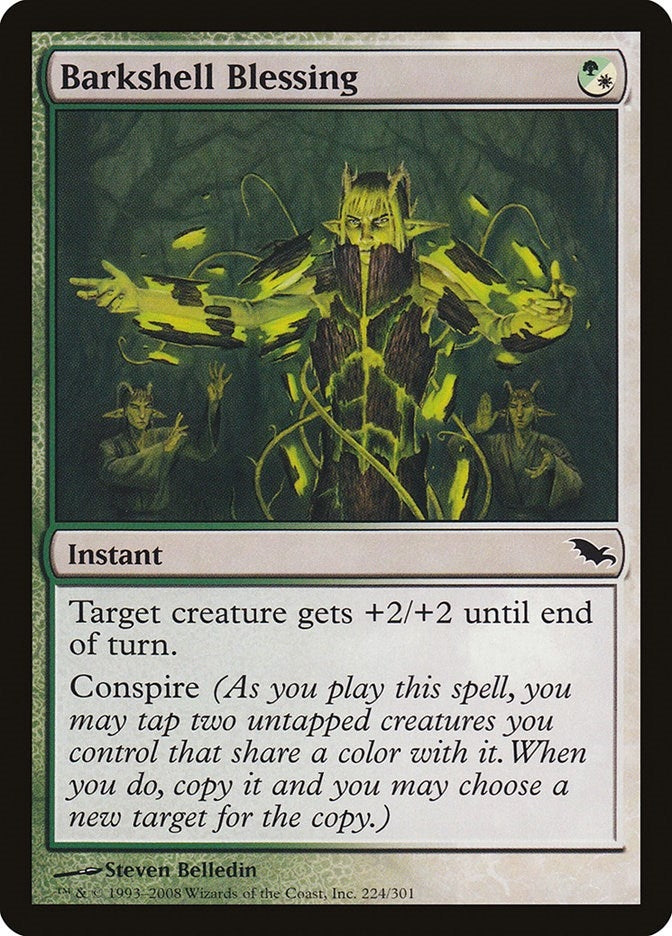 Image for Barkshell Blessing (224) [Shadowmoor] - Magic: The Gathering
