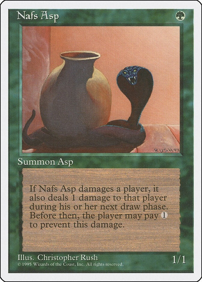 Image for Nafs Asp [Fourth Edition] - Magic: The Gathering