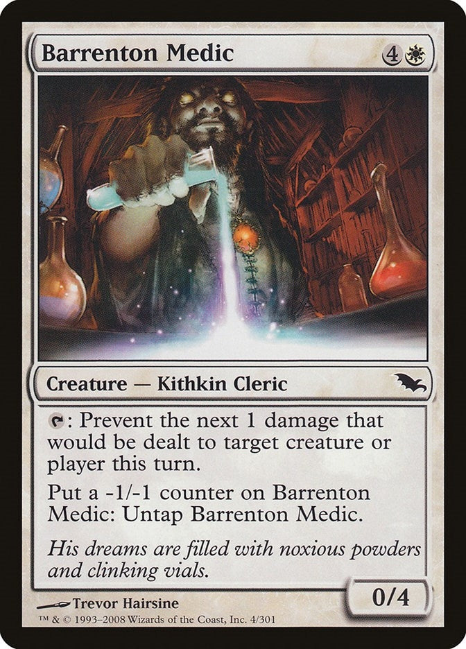 Image for Barrenton Medic (4) [Shadowmoor] - Magic: The Gathering