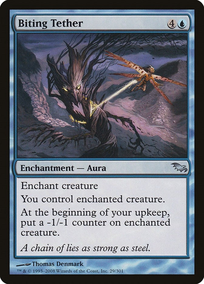 Image for Biting Tether (29) [Shadowmoor] - Magic: The Gathering