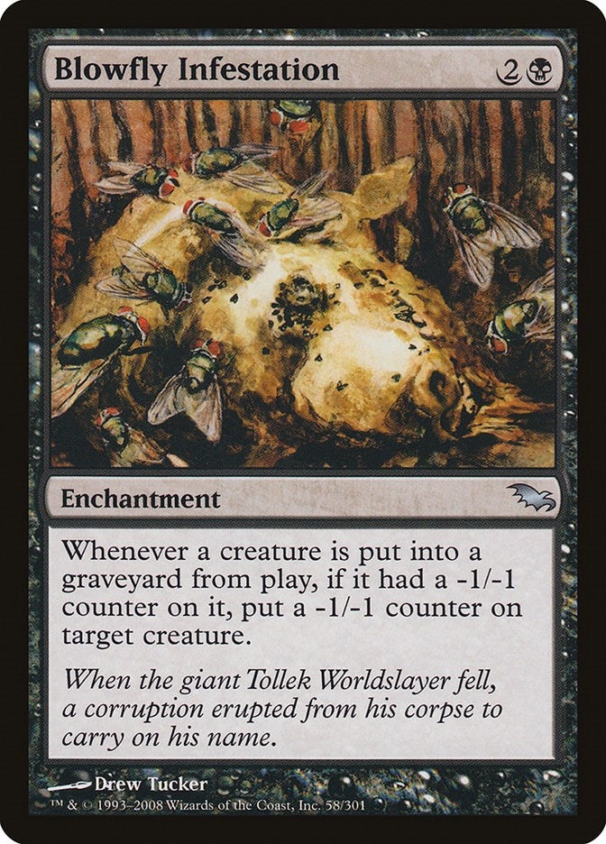 Image for Blowfly Infestation (58) [Shadowmoor] - Magic: The Gathering
