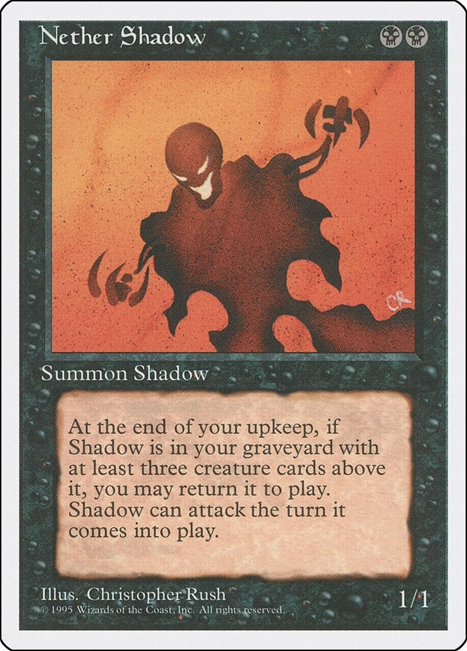 Image for Nether Shadow [Fourth Edition] - Magic: The Gathering