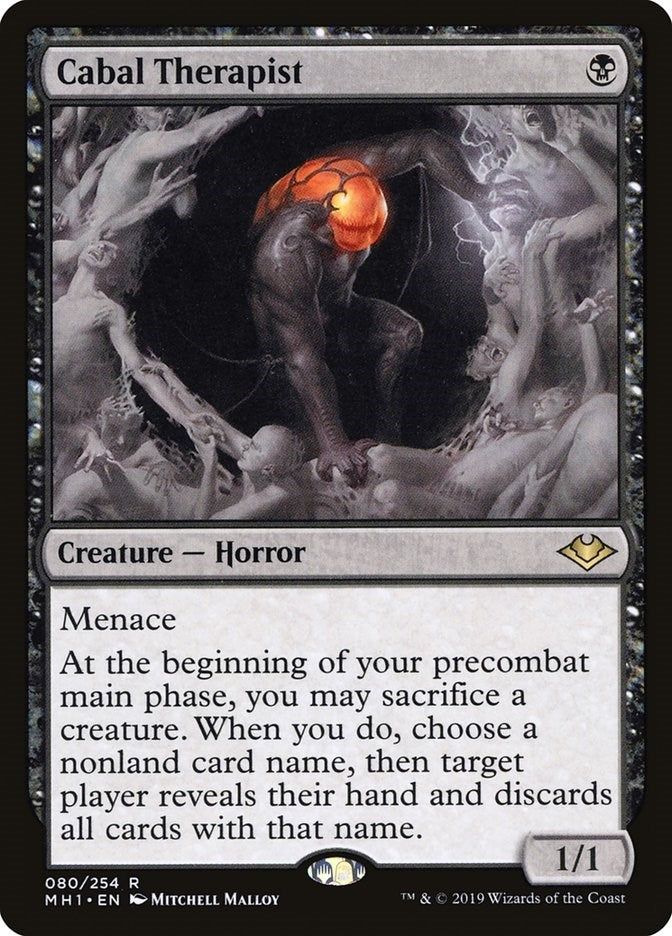 Image for Cabal Therapist (80) [Modern Horizons] - Magic: The Gathering
