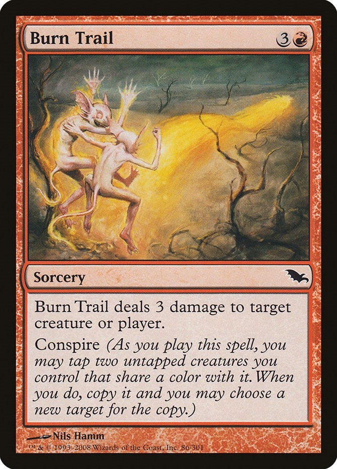 Image for Burn Trail (86) [Shadowmoor] - Magic: The Gathering