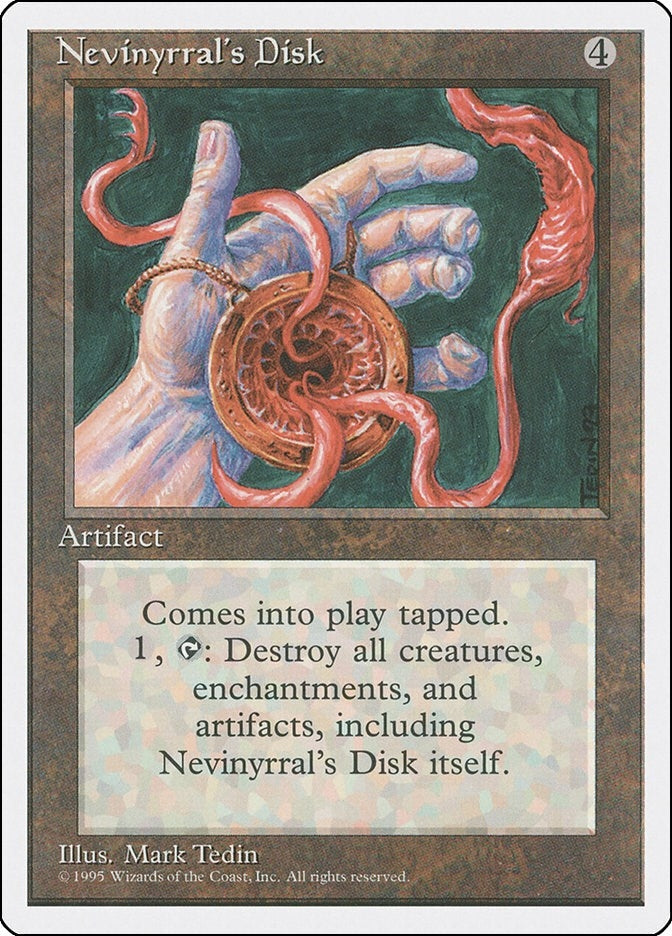 Image for Nevinyrral's Disk [Fourth Edition] - Magic: The Gathering