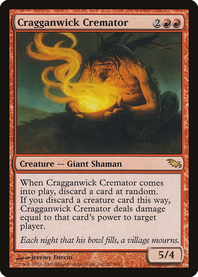 Image for Cragganwick Cremator (87) [Shadowmoor] - Magic: The Gathering