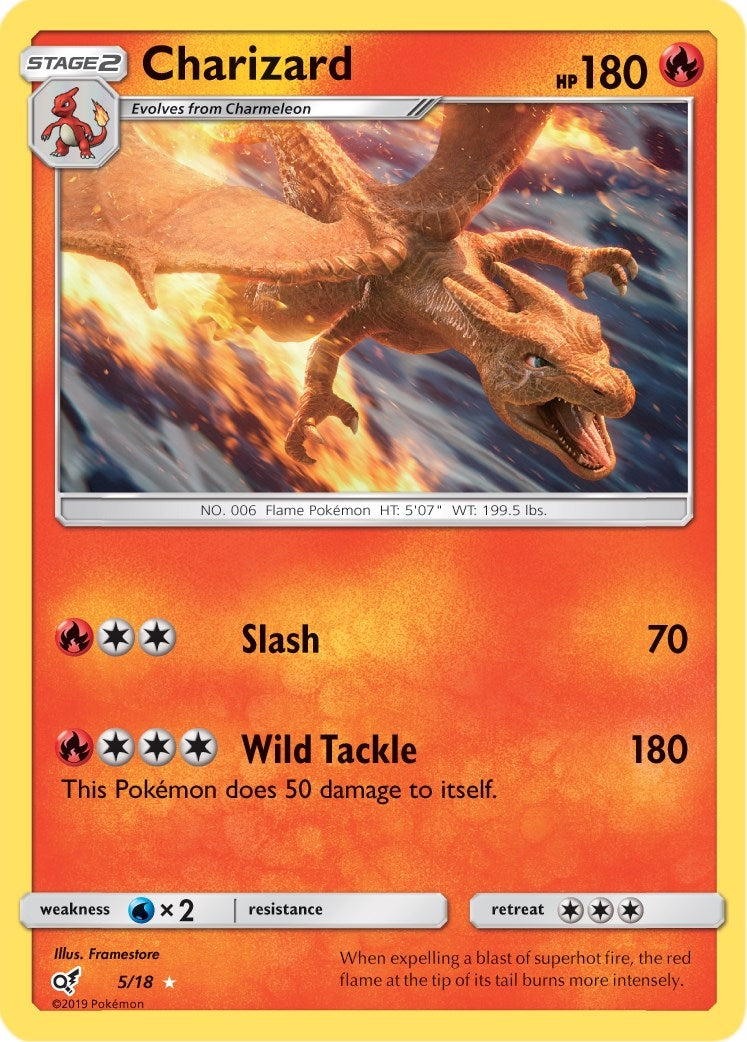 Image for Charizard (5/18) [Detective Pikachu] - Pokemon