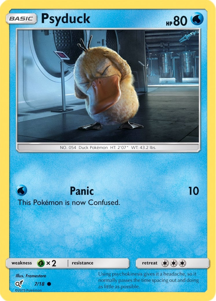 Image for Psyduck (Holo Common) (7/18) [Detective Pikachu] - Pokemon