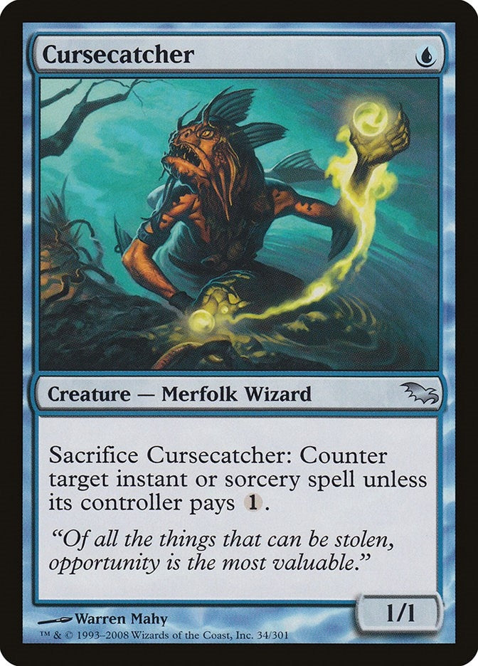 Image for Cursecatcher (34) [Shadowmoor] - Magic: The Gathering