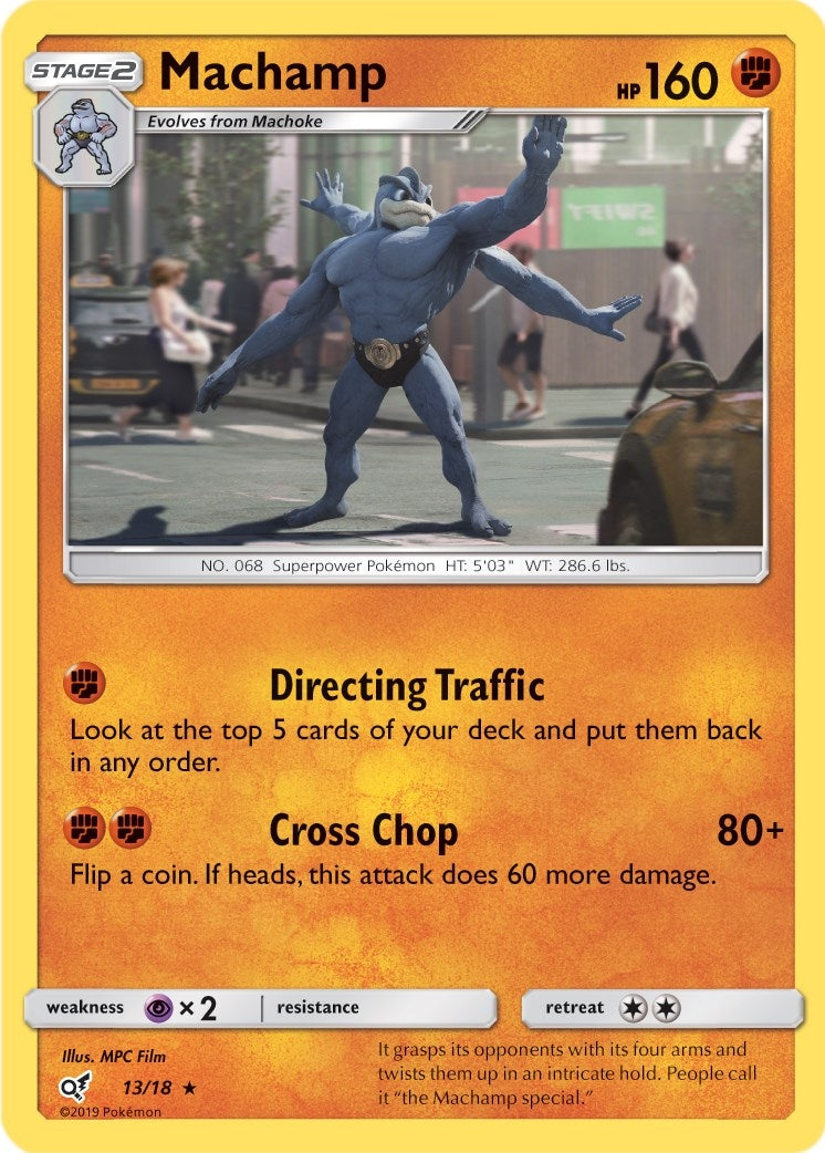 Image for Machamp (13/18) [Detective Pikachu] - Pokemon