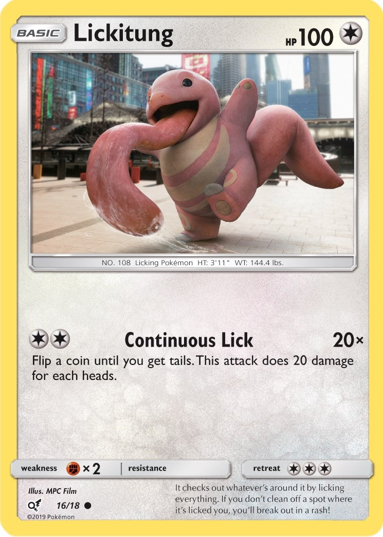 Image for Lickitung (Holo Common) (16/18) [Detective Pikachu] - Pokemon