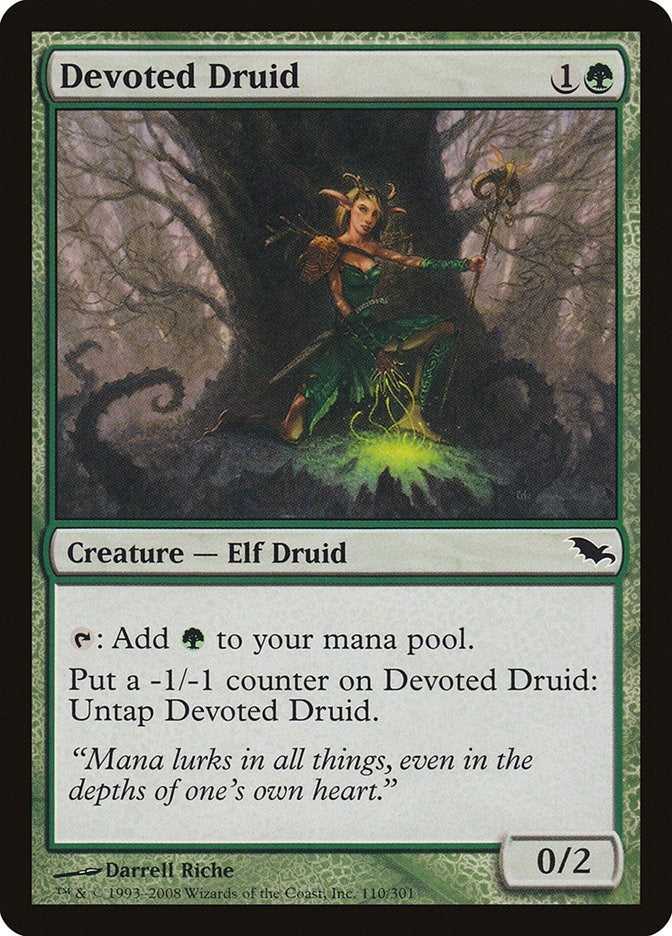 Image for Devoted Druid (110) [Shadowmoor] - Magic: The Gathering