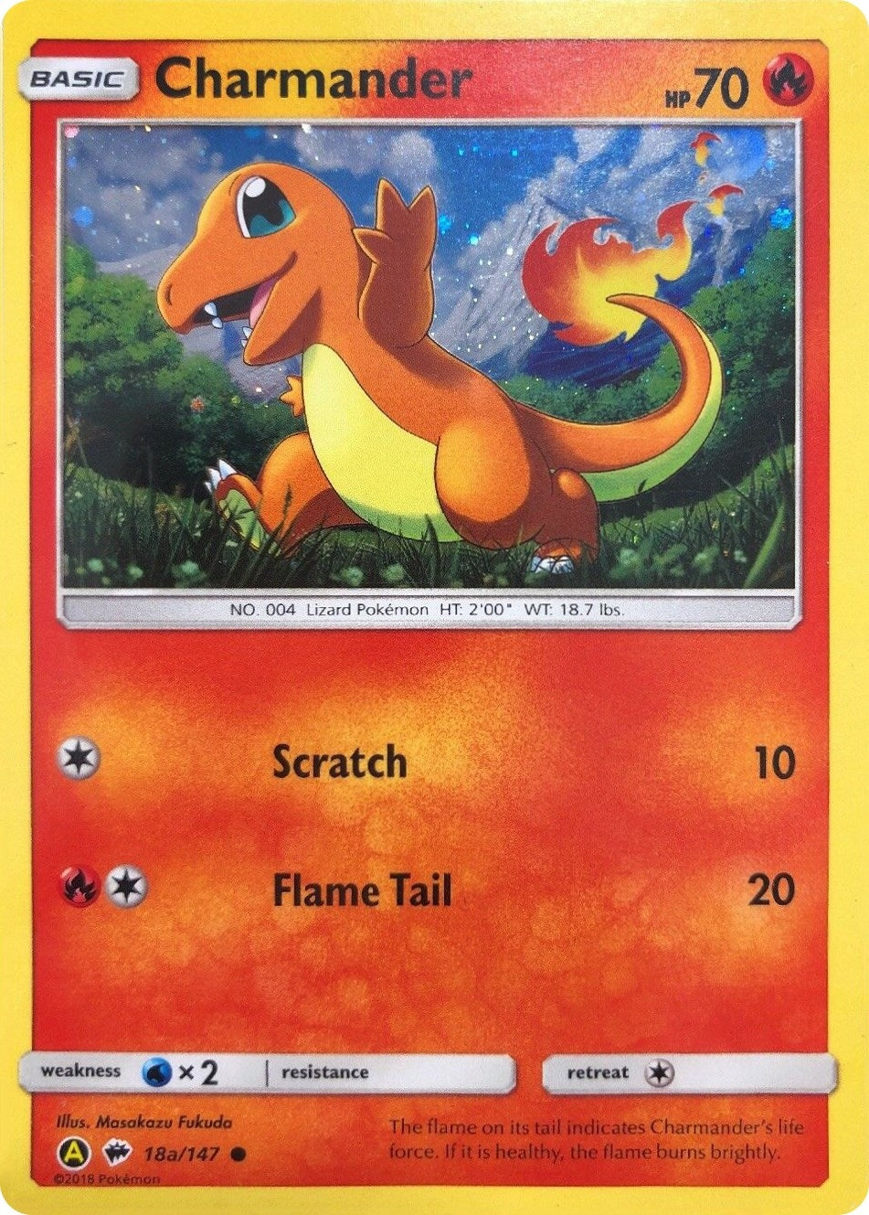 Image for Charmander - 18a/147 (018a/147) [Alternate Art Promos] - Pokemon