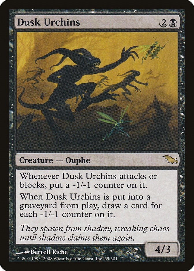 Image for Dusk Urchins (65) [Shadowmoor] - Magic: The Gathering