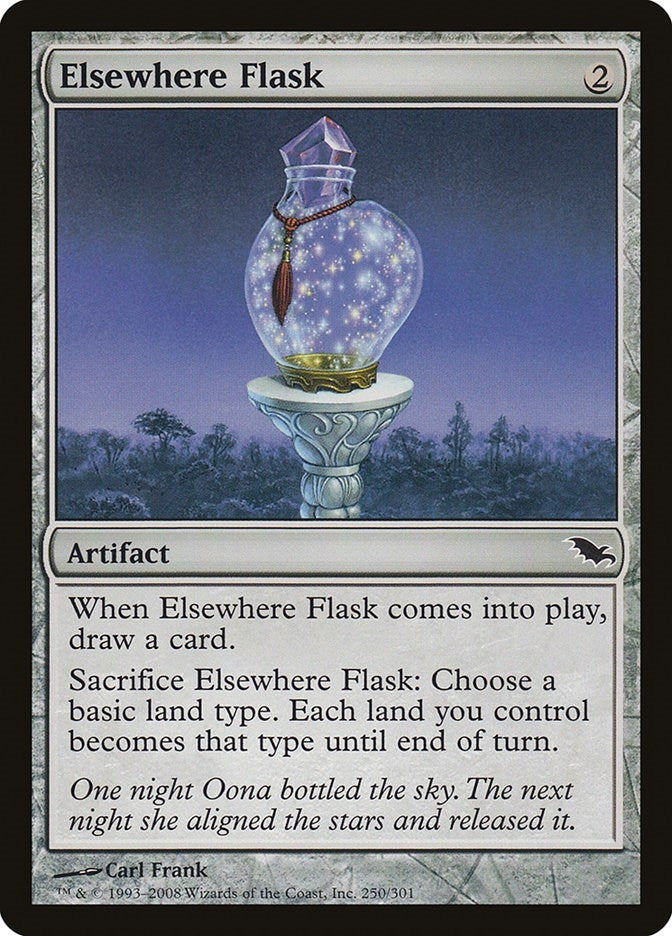 Image for Elsewhere Flask (250) [Shadowmoor] - Magic: The Gathering