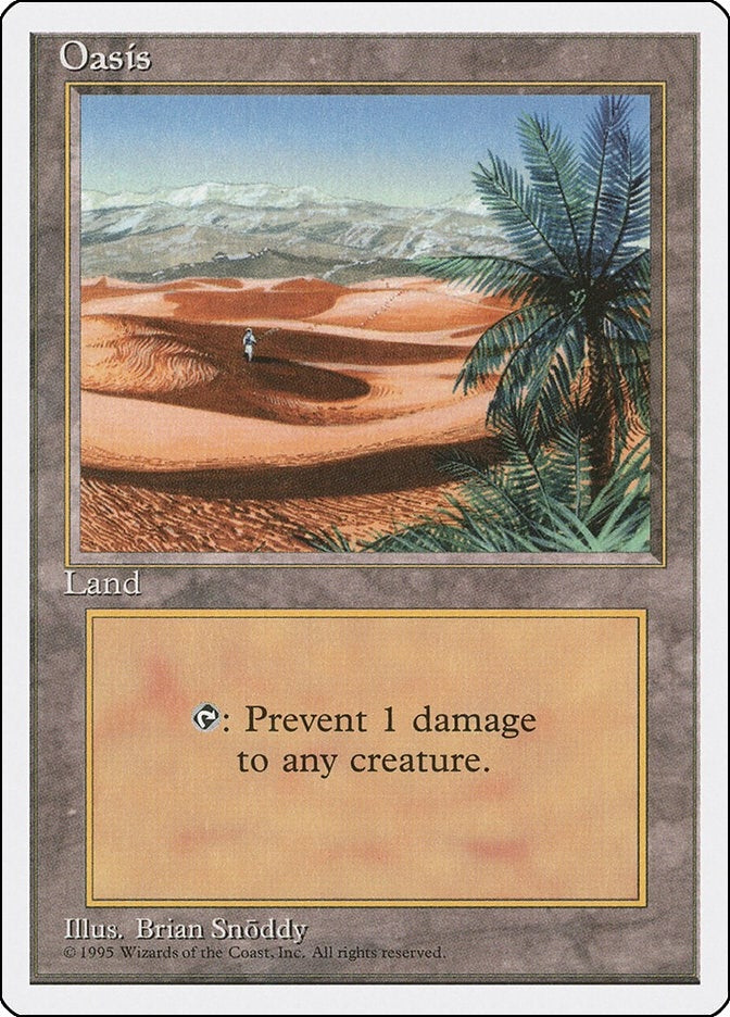Image for Oasis [Fourth Edition] - Magic: The Gathering