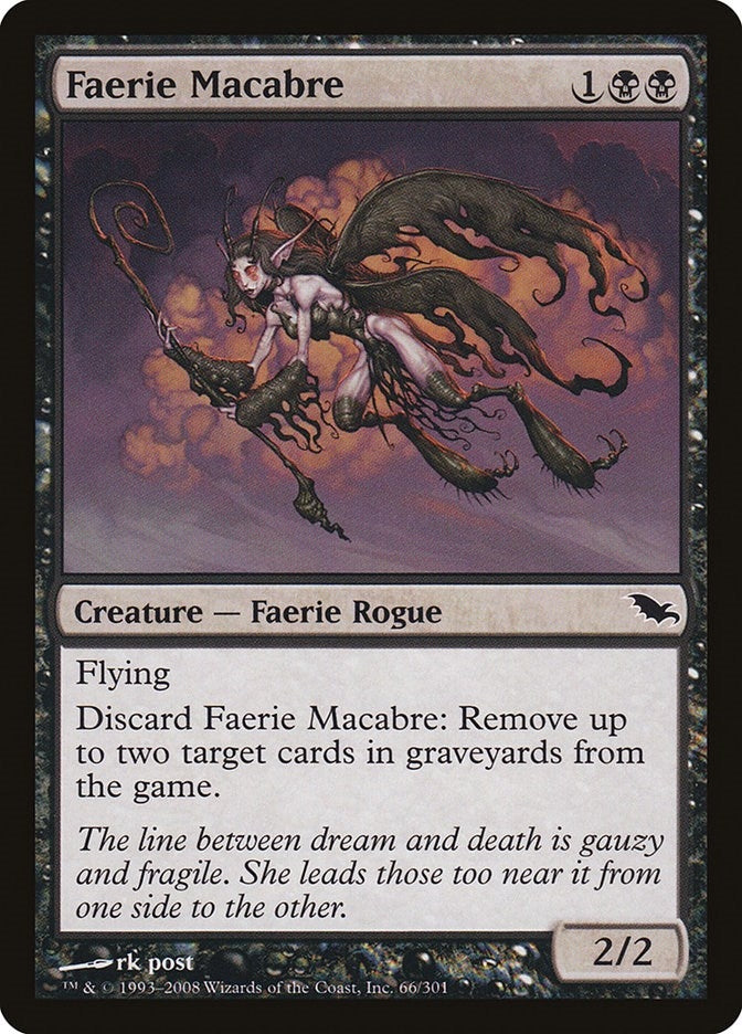 Image for Faerie Macabre (66) [Shadowmoor] - Magic: The Gathering