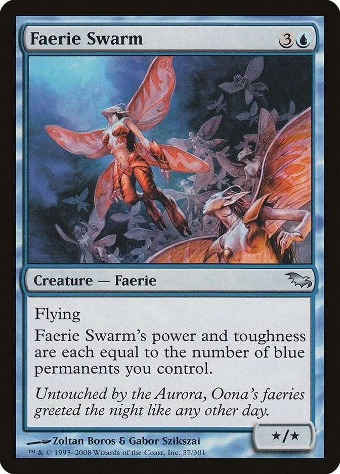 Image for Faerie Swarm (37) [Shadowmoor] - Magic: The Gathering