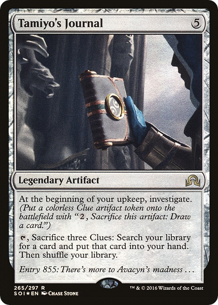 Image for Tamiyo's Journal (Entry 855) (265) [Shadows over Innistrad] - Magic: The Gathering