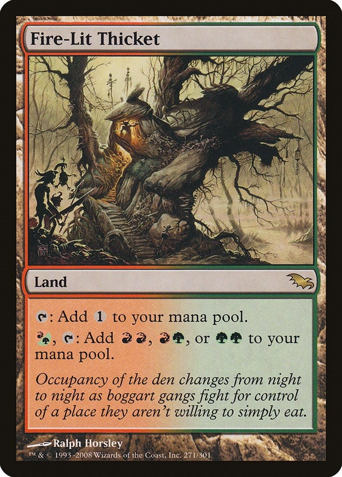 Image for Fire-Lit Thicket (271) [Shadowmoor] - Magic: The Gathering