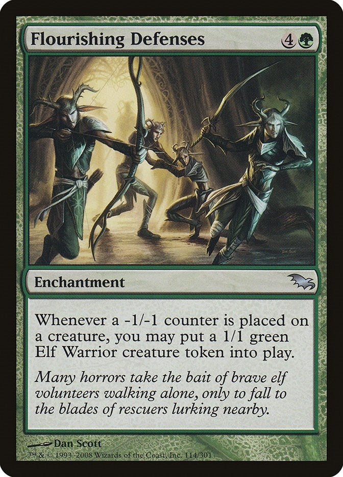 Image for Flourishing Defenses (114) [Shadowmoor] - Magic: The Gathering