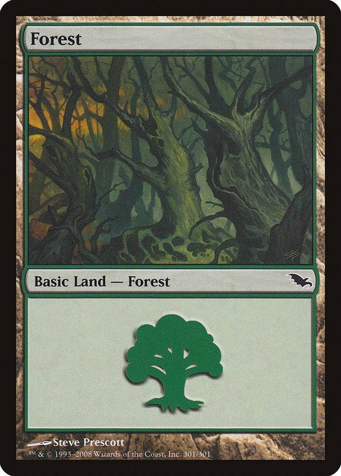 Image for Forest (301) (301) [Shadowmoor] - Magic: The Gathering