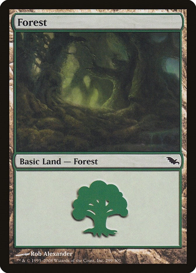 Image for Forest (299) (299) [Shadowmoor] - Magic: The Gathering