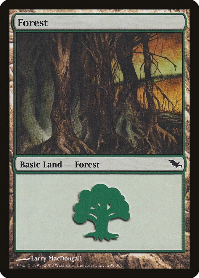 Image for Forest (298) (298) [Shadowmoor] - Magic: The Gathering