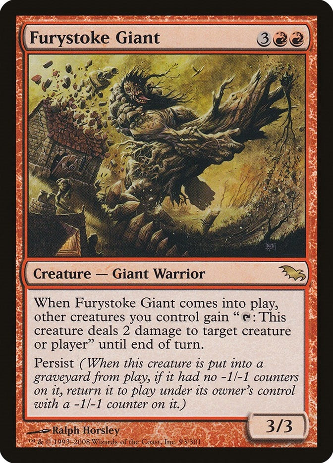 Image for Furystoke Giant (93) [Shadowmoor] - Magic: The Gathering