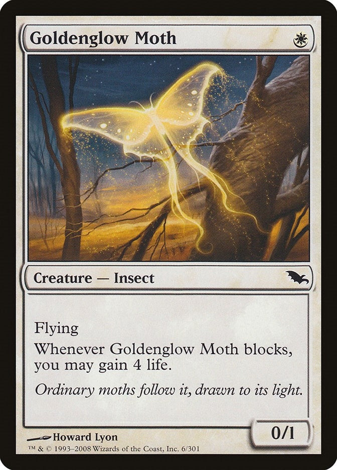 Image for Goldenglow Moth (6) [Shadowmoor] - Magic: The Gathering