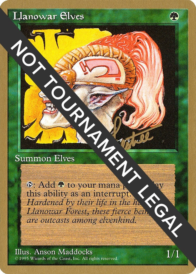Image for Llanowar Elves - 1996 Bertrand Lestree (4ED) [World Championship Decks] - Magic: The Gathering