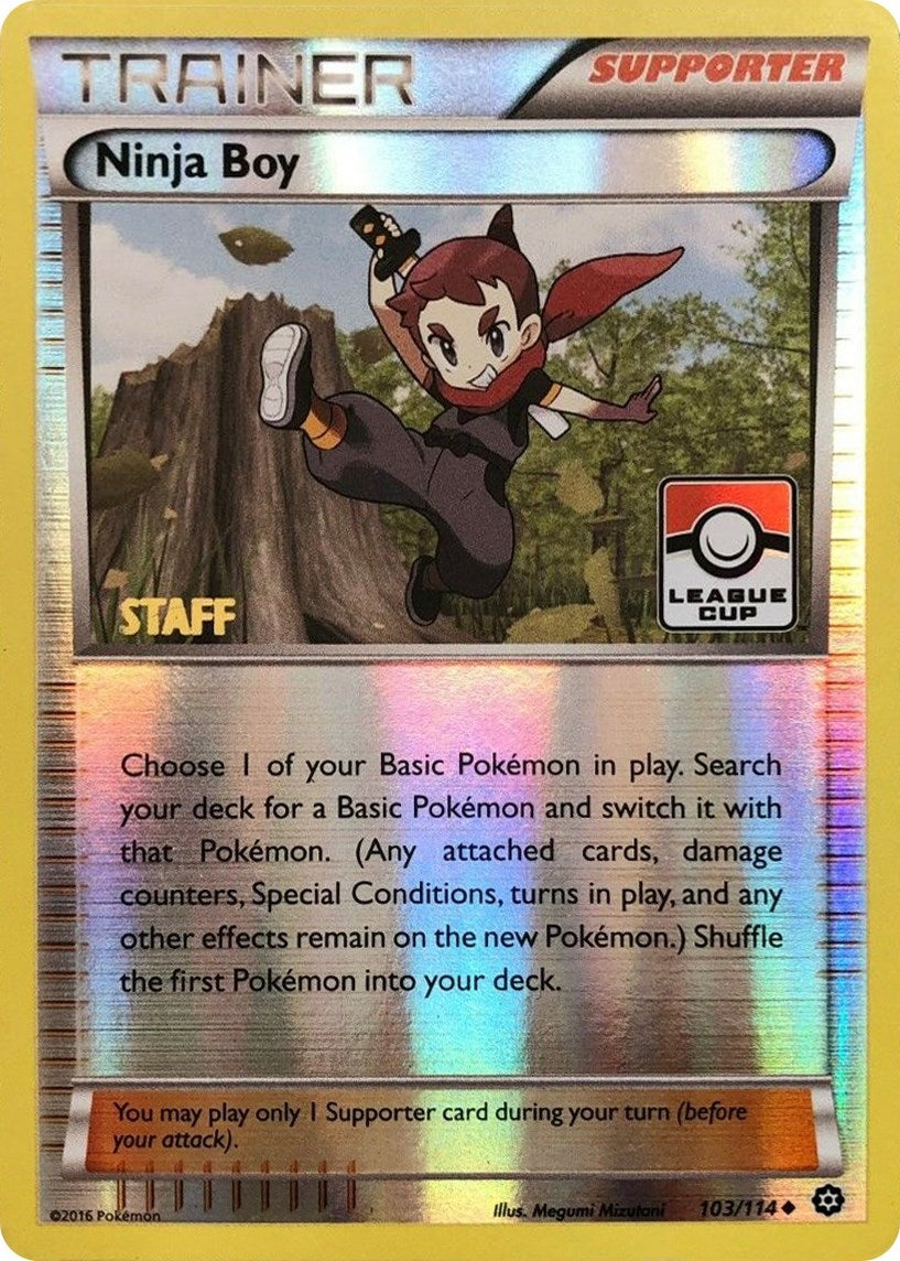 Image for Ninja Boy - 103/114 (League Cup) [Staff] (103/114) [League & Championship Cards] - Pokemon