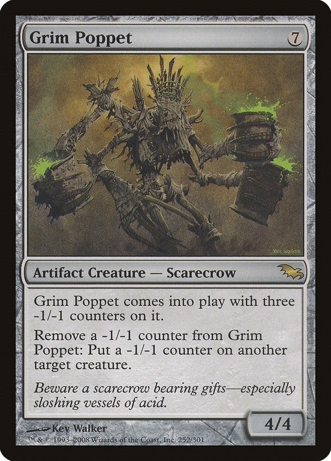 Image for Grim Poppet (252) [Shadowmoor] - Magic: The Gathering