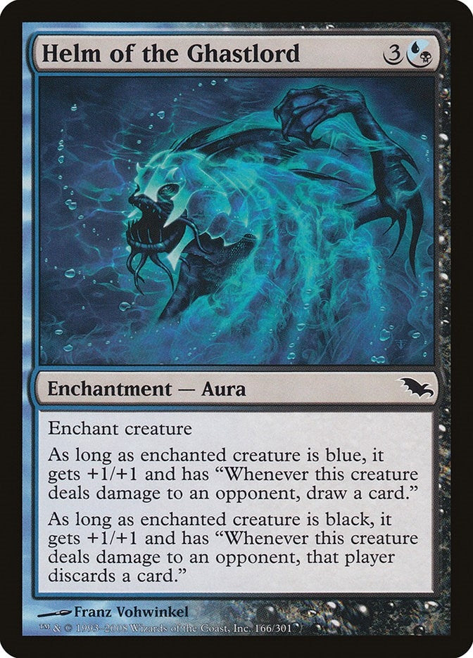 Image for Helm of the Ghastlord (166) [Shadowmoor] - Magic: The Gathering