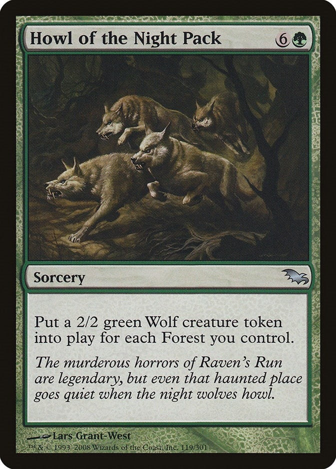 Image for Howl of the Night Pack (119) [Shadowmoor] - Magic: The Gathering