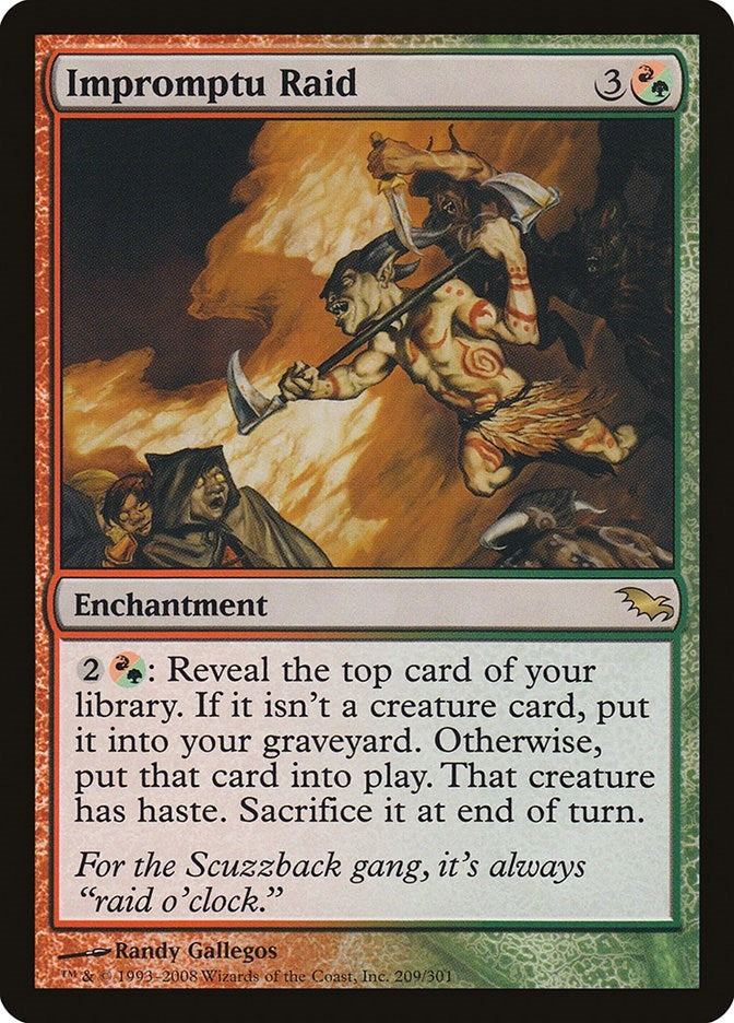 Image for Impromptu Raid (209) [Shadowmoor] - Magic: The Gathering