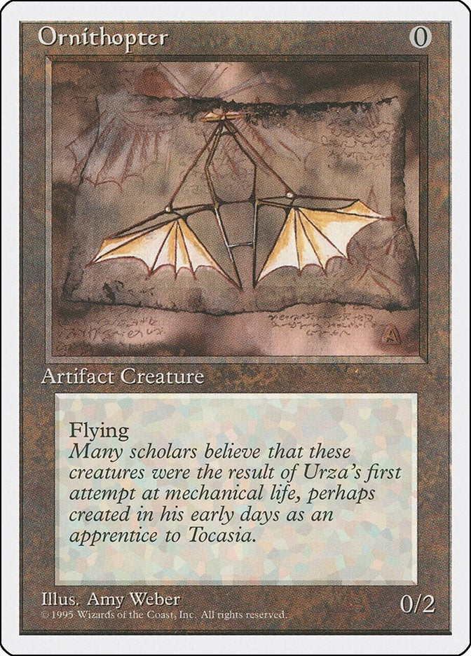 Image for Ornithopter [Fourth Edition] - Magic: The Gathering