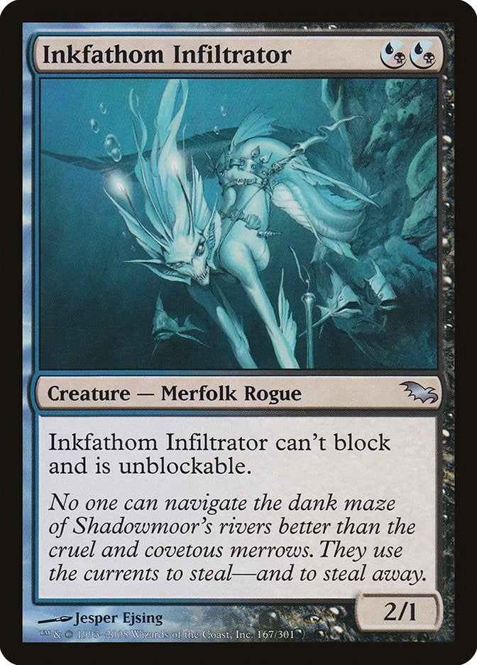 Image for Inkfathom Infiltrator (167) [Shadowmoor] - Magic: The Gathering