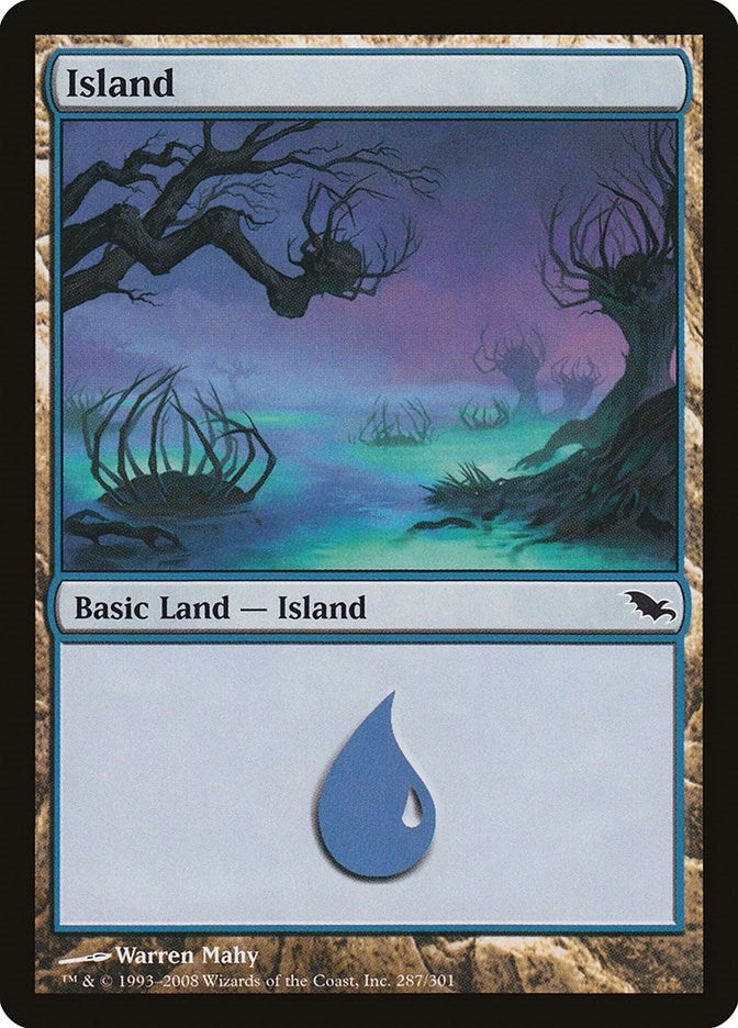 Image for Island (287) (287) [Shadowmoor] - Magic: The Gathering