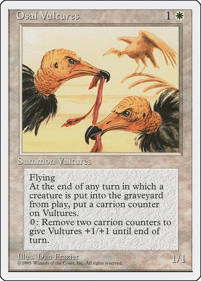 Image for Osai Vultures [Fourth Edition] - Magic: The Gathering