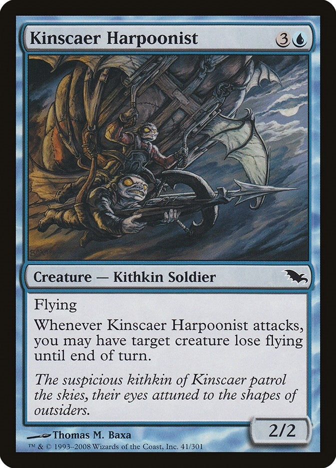 Image for Kinscaer Harpoonist (41) [Shadowmoor] - Magic: The Gathering