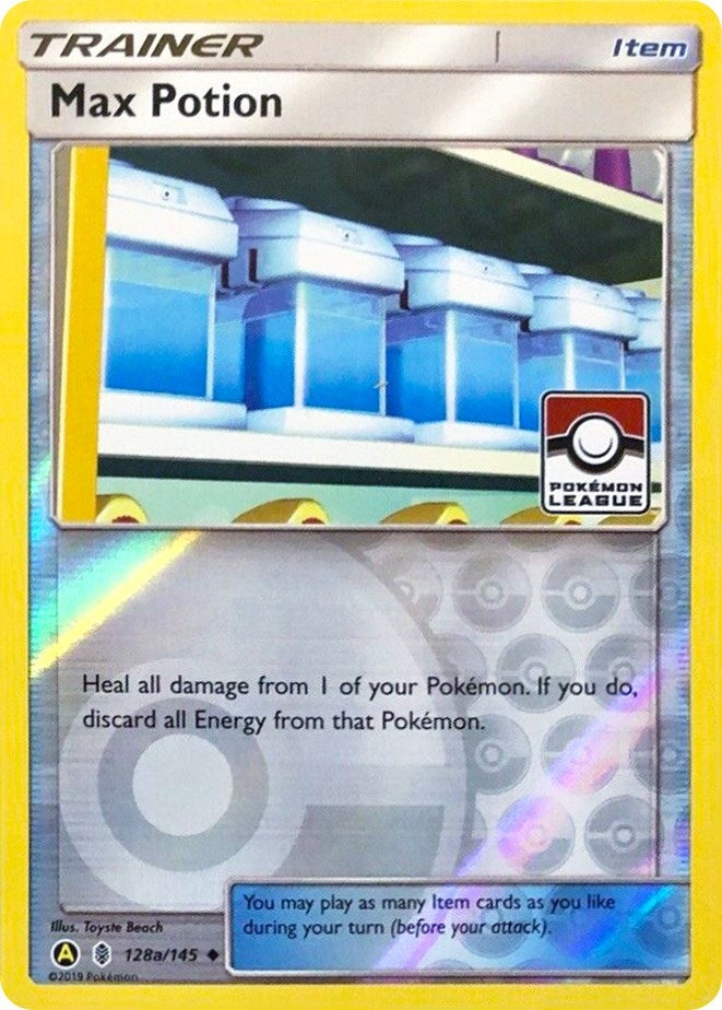 Image for Max Potion - 128a/145 (Pokemon League) (128a/145) [League & Championship Cards] - Pokemon