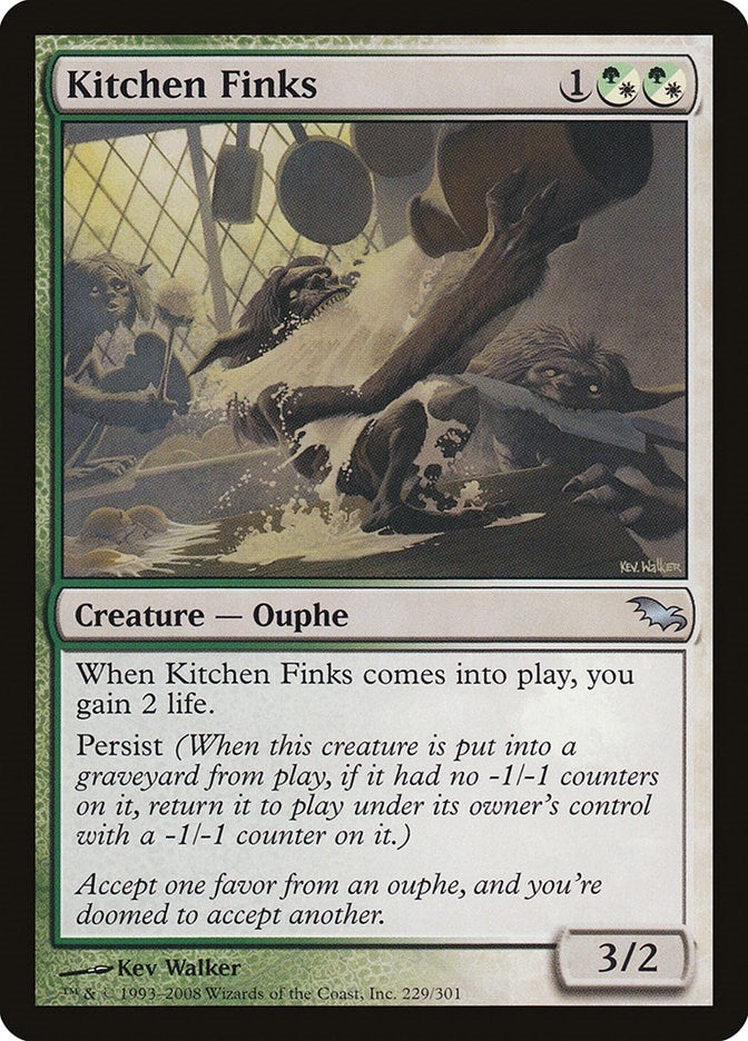 Image for Kitchen Finks (229) [Shadowmoor] - Magic: The Gathering